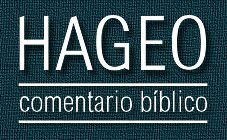 Comentario bíblico del libro de Hageo