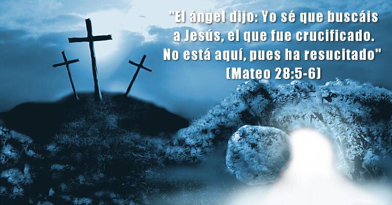 El ángel dijo: yo sé que buscáis a Jesús, el que fue crucificado. No está aquí, pues ha resucitado (Mt 28:5-6)