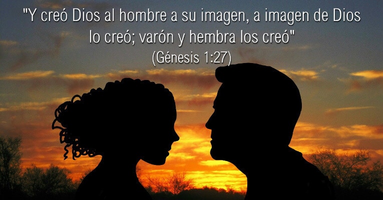 Y creó Dios al hombre a su imagen, a imagen de Dios lo creó; varón y hembra los creó (Gn 1:27)