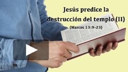 Jesús predice la destrucción del templo (II) (Marcos 13:9-23)